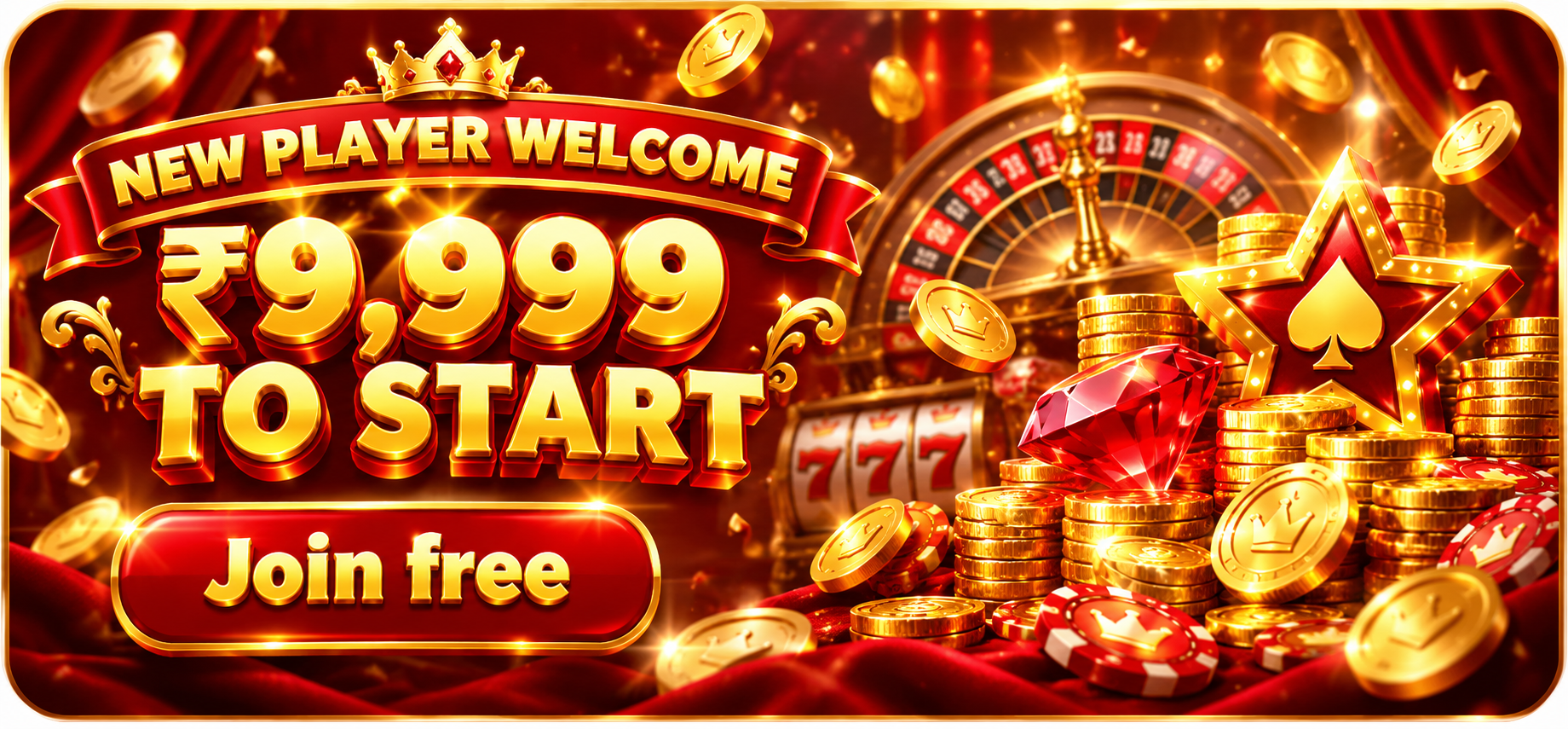 Golden WINZONE88 star wheel and virtual coins