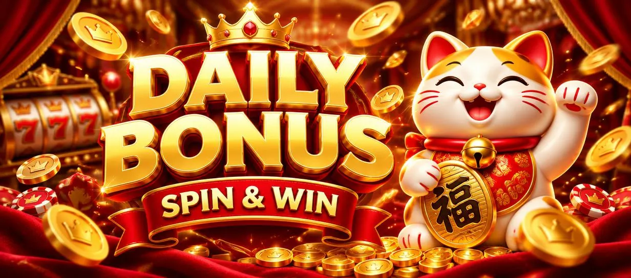 Daily Bonus — Spin & Win promotion